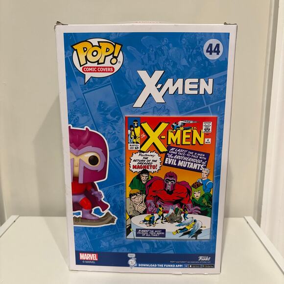 Funko Pop Comic Covers X-Men Magneto Vinyl Collectible 44 - Picture 5 of 8
